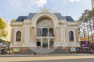 Municipal Theatre or Saigon Opera House in Ho Chi Minh City, Vietnam