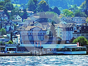 Municipality Rorschach on the south side of Lake Constance Bodensee