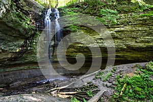Munising Pictured Rocks National Lakeshore Waterfalls