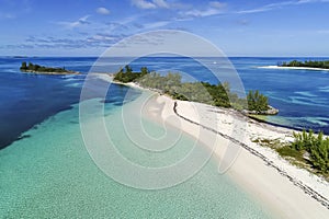 Munjack Cay Beach Aerial photo