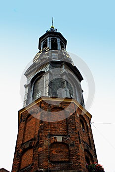 Munttoren clock tower in Amsterdam