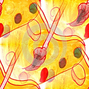 Mural background seamless paint pattern background texture wa