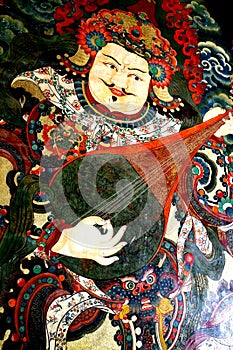 Mural of Buddhism