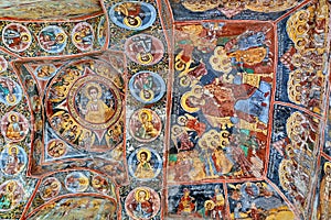 Mural Fresco in Romania