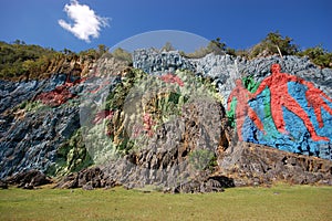 The Mural of Prehistory photo