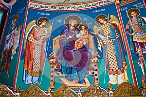 Mural religious paintings