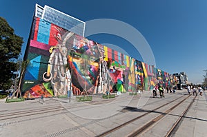 Mural in Rio de Janeiro