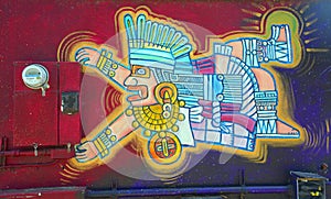 Mural tell the story of mexicans americans people