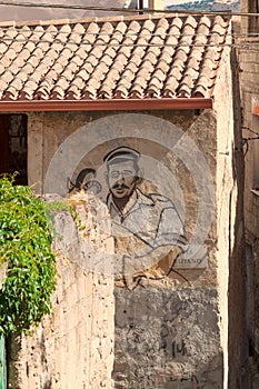 Murales in Orgosolo Italy Since about 1969 photo