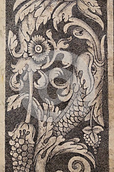 Murals of the malinalco monastery I