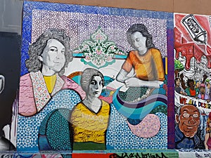 Murals In Mission District, San Francisco