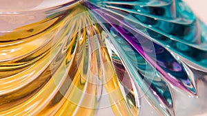 Murano glass abstract