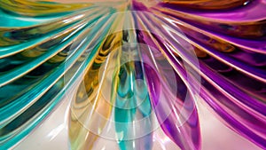 Murano glass abstract