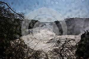 Murchison falls in Uganda