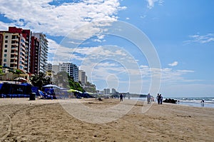 Murcielago beach, Manta, Ecuador
