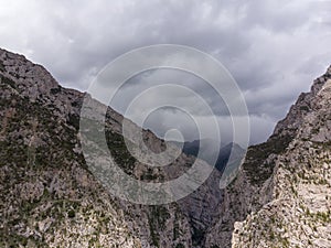 Murdash Village Alay Valley Kyrgyzstan Osh Region. A View of Alay Valley, Trans-alay Range, and Kyzyl-suu West River. Alay Moun