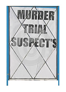 Murder trial suspects