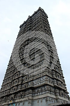 Murdeshwar Temple Tower Side view.