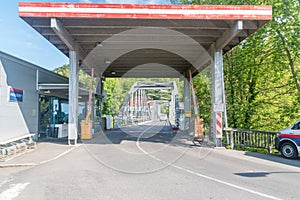 Border bridge between Austria and Slovenia