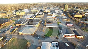 Murfreesboro, Tennessee, Downtown, Aerial View, Amazing Landscape