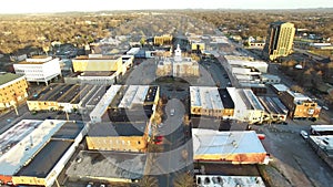 Murfreesboro, Tennessee, Downtown, Amazing Landscape, Aerial View