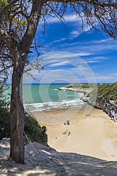 Murgia Beach, Vico del Gargano, Foggia, Italy