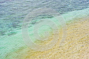 Muri beach, the most famous beach on the tropical island of Rarotonga