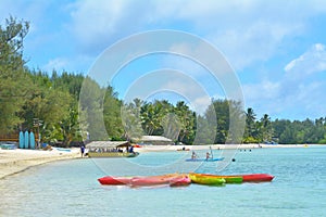 Muri Lagoon Rarotonga Cook Islands photo