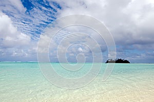 Muri Lagoon in Rarotonga Cook Islands photo