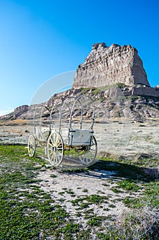 Murphy Wagon in Scotts Bluff National Monument, Nebraska