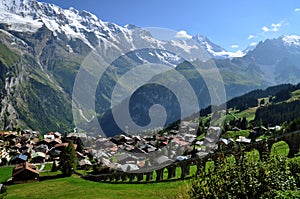 Murren Village, Switzerland photo