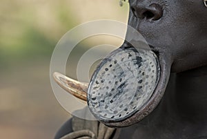 Mursi Lip Plate