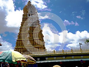 `Murudeshwara` temple A Hindu god