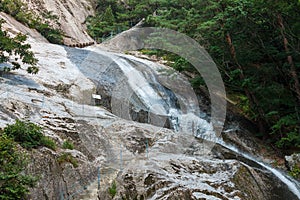 murung waterfall, North Korea