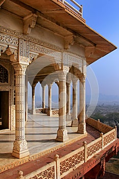 Musamman Burj in Agra Fort, Uttar Pradesh, India