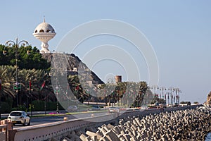 Riyam Park Monument in Muscat, Oman