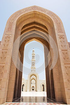 Muscat, Oman - Sultan Qaboos Grand Mosque photo