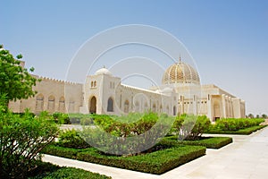 Muscat, Oman - Sultan Qaboos Grand Mosque photo