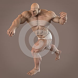 Muscle man bodybuilder