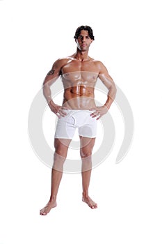 Muscle Man In Boxer Briefs