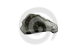 Muscovite ore isolated on white background. photo