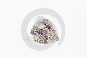 Muscovite on white background