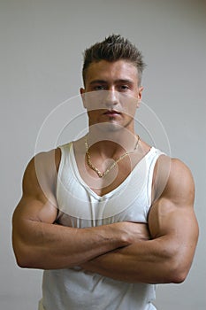Muscular Male Model