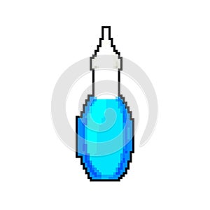 muscus nasal aspirator game pixel art vector illustration