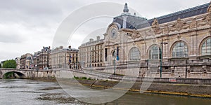 Musee d'Orsay from Seine River