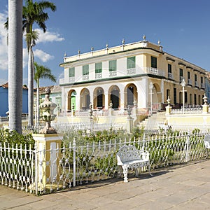 Museo Romantico, Plaza Mayor, Trinidad, Cuba photo