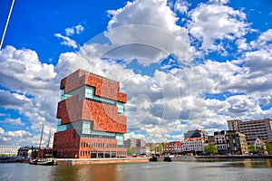 Museum aan de Stroom in Antwerp, Belgium