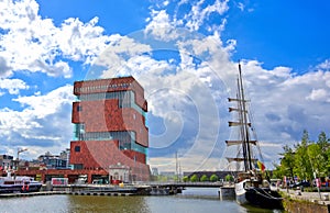 Museum aan de Stroom in Antwerp, Belgium