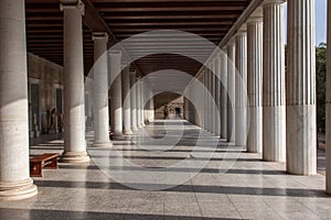 Museum at Ancient Agora Athens Greece