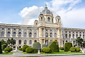 Museum of Art History Kunsthistorisches museum on Maria Theresa square Maria-Theresien-Platz, Vienna, Austria